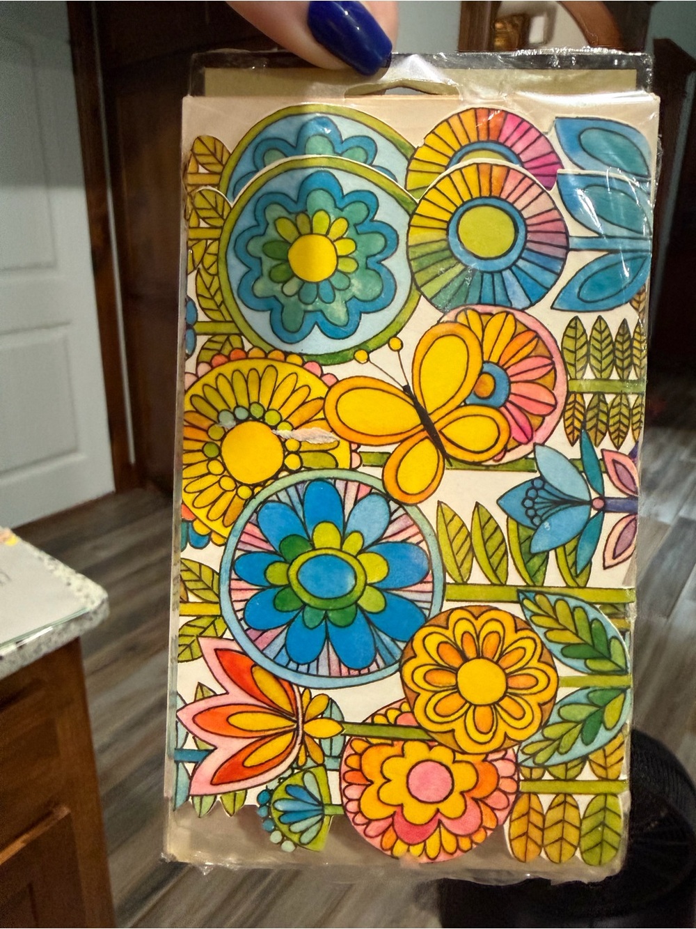 Rare Vintage 1960/1970 Hallmark Groovy Flower Power Party Invitations!